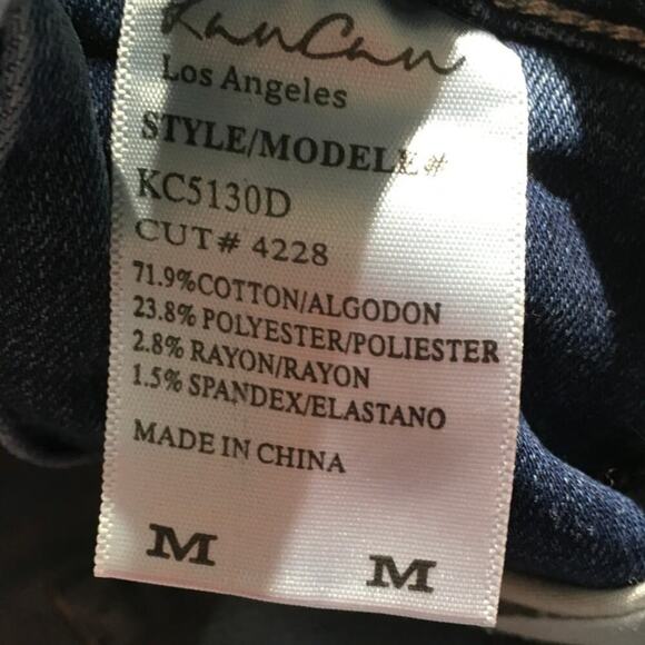 KanCan Denim Distressed Short Overalls Size M - Boho, Casual, Y2K - Picture 4 of 8